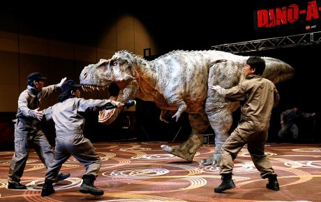 Парк Юрского периода с «ожившими» динозаврами откроется в Токио