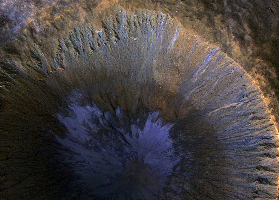 Российские учёные нашли воду на Марсе