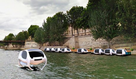 SeaBubbles – водное такси будущего