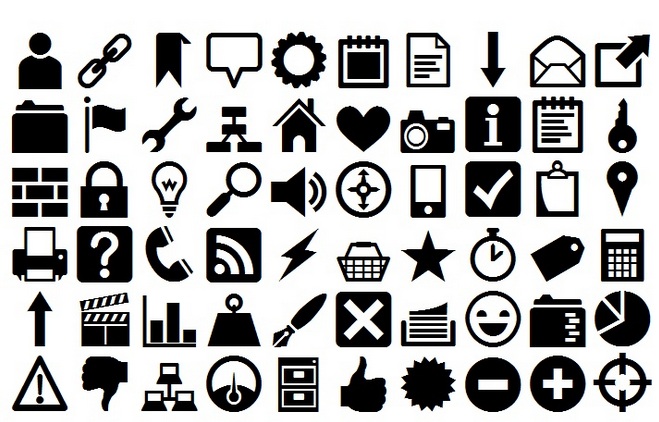 Значки и символы для статусов